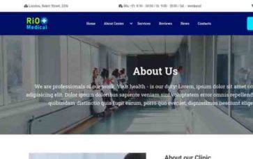 Rio Medical (screenshot desktop)