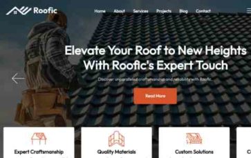 Roofic (screenshot desktop)
