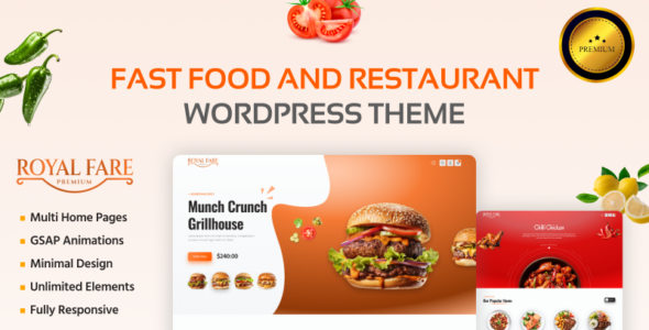 RoyalFare (TemplateMonster)