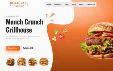 RoyalFare (screenshot desktop)