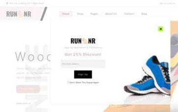 Runnr (screenshot desktop)