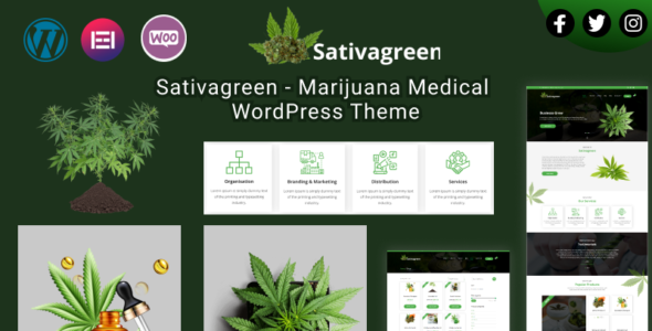 Sativagreen (TemplateMonster)