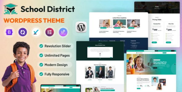 School District (TemplateMonster)