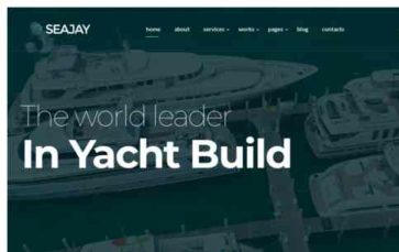 Seajay (MWTemplates) - (screenshot desktop)