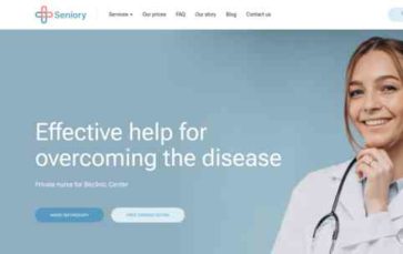 Seniory (screenshot desktop)