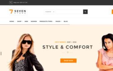 SevenStore (screenshot desktop)