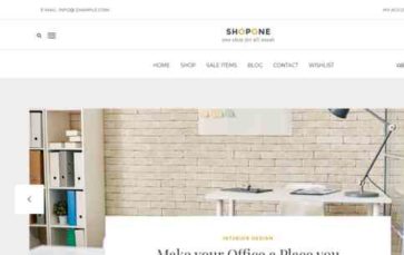 Shopone (Templines) (screenshot desktop)