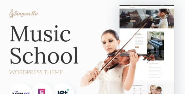 Singerella (TemplateMonster)