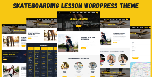 Skateboard (TemplateMonster)