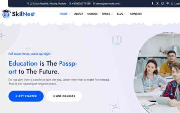 Skilnest (screenshot desktop)