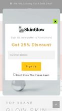 Skinglow (screenshot mobile)