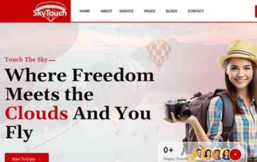 SkyTouch (ThemeHunt) - (screenshot desktop)