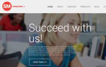 Smconsulting (screenshot desktop)