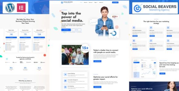 Social Beavers (TemplateMonster)