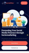 SocialMax (screenshot mobile)