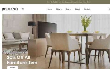 Sofance (screenshot desktop)