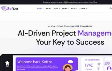 Softzo (screenshot desktop)