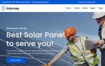 Solarmap (screenshot desktop)