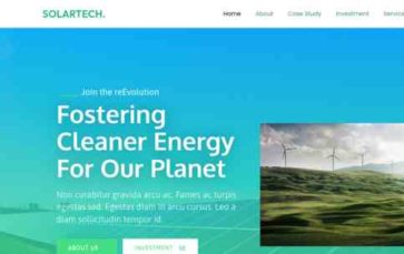 Solartech (71themes) (screenshot desktop)