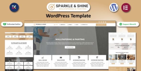 Sparkle & Shine (TemplateMonster)