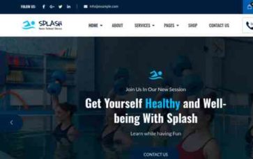 Splash (Nauthemes) (screenshot desktop)
