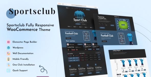 Sportsclub (TemplateMonster)