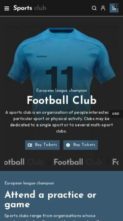Sportsclub (screenshot mobile)