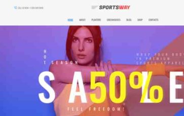 Sportsway (screenshot desktop)