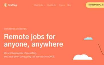 Staffing (screenshot desktop)