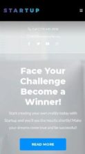 Startupsite (screenshot mobile)