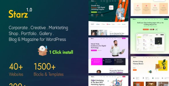 Starz (TemplateMonster)