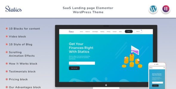 Statics (TemplateMonster)