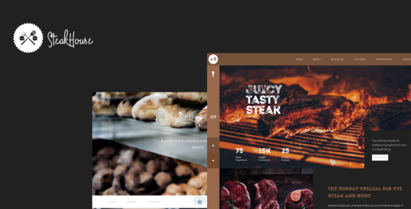 Steakhouse (TemplateMonster)