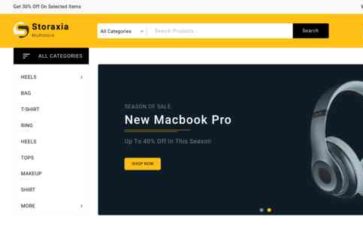 Storaxia (screenshot desktop)