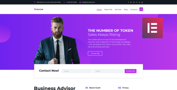 Stratom (TemplateMonster)