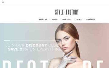 StyleFactory (screenshot desktop)