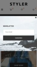Styler (Zemez) - (screenshot mobile)