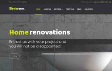 StyleRoom (screenshot desktop)