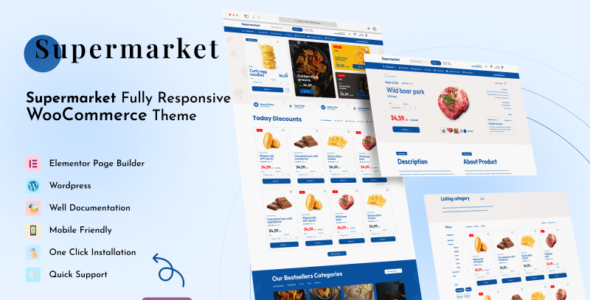 Supermarket (TemplateMonster)