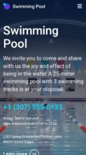 Swimming Pool (Zemez) - (screenshot mobile)