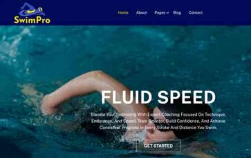 SwimPro (screenshot desktop)