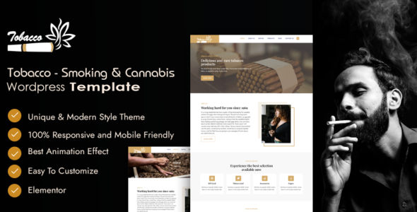 Tabacco (TemplateMonster)