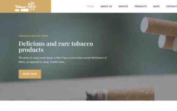 Tabacco (screenshot desktop)