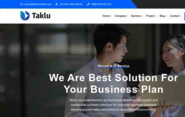 Taklu (ThemexBD) - (screenshot desktop)