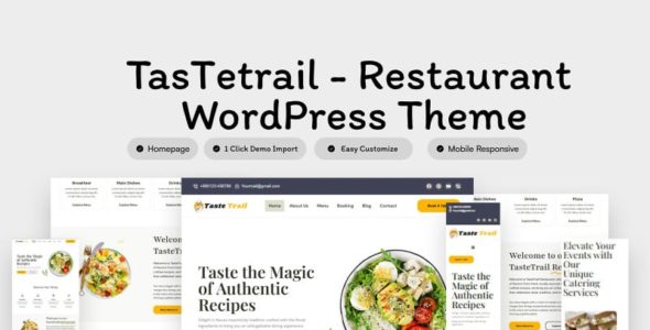Tastetrail (TemplateMonster)