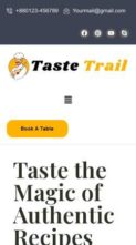 Tastetrail (screenshot mobile)