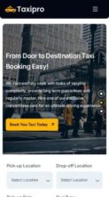 Taxipro (screenshot mobile)