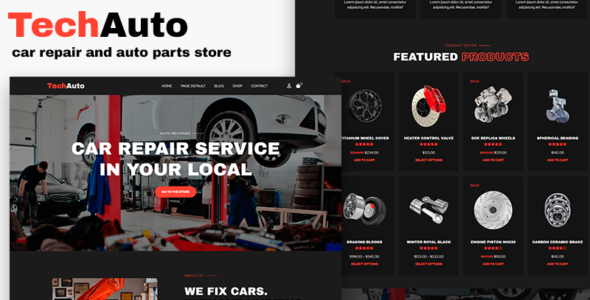 TechAuto (TemplateMonster)