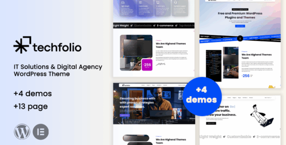 Techfolio (TemplateMonster)