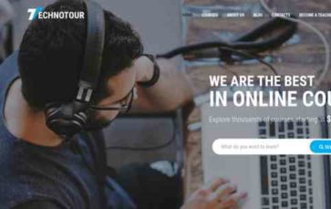 Technotour (screenshot desktop)